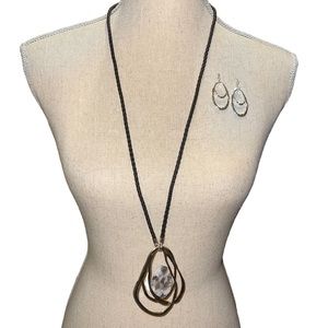 Hope Collection Women’s Necklace Earring Set New Costume Jewelry Nickel Free